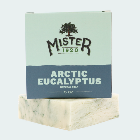 Arctic Eucalyptus Natural Bar Soap for Men