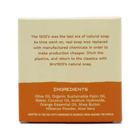 Natural 'Citrus Breeze' Soap for Women Ingredients