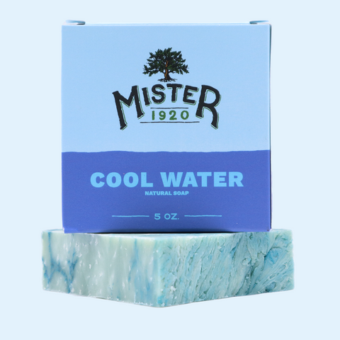 Natural 'Cool Water' Soap for Men