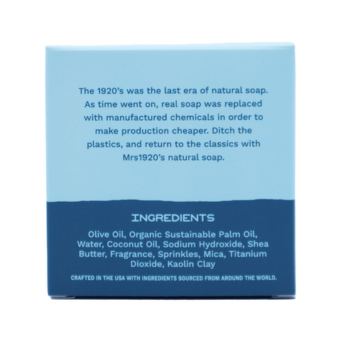 Natural 'Frosted Bliss' Soap for Women Ingredients