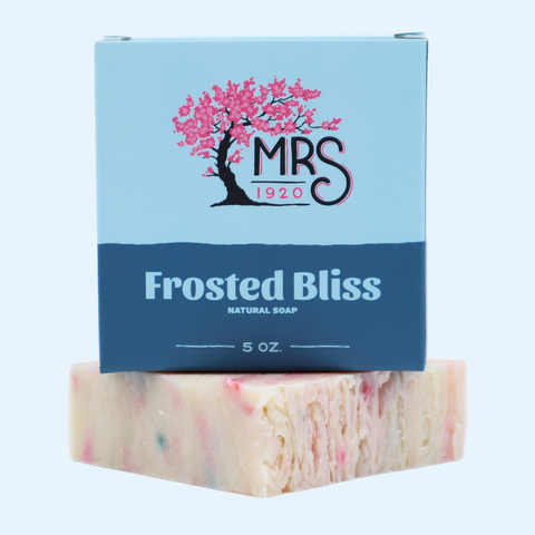 Natural 'Frosted Bliss' Soap for Women