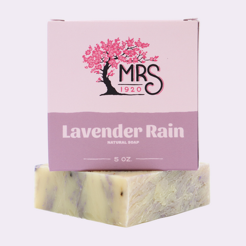 Natural 'Lavender Rain' Soap for Women