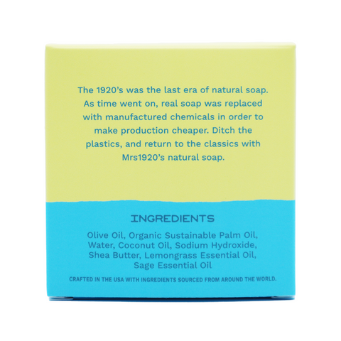 Natural 'Lemon Zest' Soap for Women Ingredients