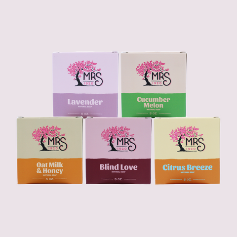 Women's Top 5 Natural Soap Bundle